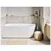 Vasca Da Bagno Angolare Renaca Lato Destro 170 X 79 Cm Bianco - Foto miniatura 1