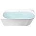 Vasca Da Bagno Angolare Renaca Lato Destro 170 X 79 Cm Bianco - Foto miniatura 2