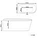Vasca Da Bagno Angolare Renaca Lato Destro 170 X 79 Cm Bianco - Foto miniatura 7