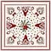 Tovaglia Centrotavola Centrino Tavolo Fantasie Natalizie Cinigliato Piazzato Made Italy 90x90 Elfo Stella - Foto miniatura 1