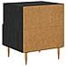 Comodino 2 pcs Nero 40 x 35 x 47,5 cm Legno multistrato - Foto miniatura 9