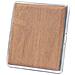 Portasigarette In Pelle Pu Con Texture In Legno - Contiene 20 Sigarette Di Dimensioni Standard Brown - Foto miniatura 1