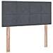 Letto con Contenitore Grigio scuro 90 x 200 cm Velluto - Foto miniatura 9