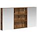 Set di Armadi da Bagno con lo scaffale 3 pcs 100 x 10,5 x 50 cm - Foto miniatura 1