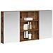 Set di Armadi da Bagno con lo scaffale 3 pcs 100 x 10,5 x 50 cm - Foto miniatura 3