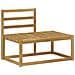 Set di divani da esterno 2 pcs Bianco 182,5 x 63 x 73 cm - Foto miniatura 3