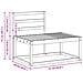 Set di divani da esterno 2 pcs Bianco 182,5 x 63 x 73 cm - Foto miniatura 8