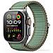Cinturino Orologio per Apple Watch - Nylon, Verde - Foto miniatura 2