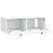 Mobile Porta TV da Muro 98 x 41 x 30 cm Bianco - Foto miniatura 5