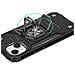 Custodia Colorata Con Supporto Per Le Dita Per Iphone 15 Plus Ring Armor - Argento - Foto miniatura 1