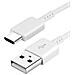 Cavo Di Ricarica/cavo Dati Samsung Da Usb A Usb Tipo C 1,5 M Bianco Bulk - Ep-dw700cwe - Foto miniatura 5