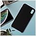 Cover Silicone Iphone Xs Max Semi-rigida Opaca Finitura Soft Touch Nero - Foto miniatura 6