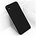 Cover Silicone Iphone Xs Max Semi-rigida Opaca Finitura Soft Touch Nero - Foto miniatura 8