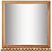 Specchio Da Bagno 60x12x62 Cm In Legno Massello Di Noce - Foto miniatura 2