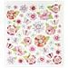 Stickers, Foglio 15x16,5 Cm, Ca. 40 Pz, Fiori Di Primavera, 1fgl. - Foto miniatura 1