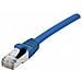858454 Cavo Di Rete 2 M Cat6a S / ftp [ s-stp] Blu (patch Cord Rj45 Cat. 6a S / ftp Lszh Snagless Blue- 2 M Full Copper)  - Foto miniatura 1