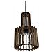 Lampadario Da Soffitto Industrial Legno Niari - Foto miniatura 1