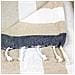 Telo Mare Fouta Per Lettino E Sdraio, Asciugatura Rapida, 90 X 170 Cm - Ancora Beige - Foto miniatura 4