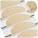 Tappeti Autoadesivi Scale Aspetto Sisal 15 Pz 65x25cm Beige - Foto miniatura 1