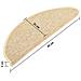 Tappeti Autoadesivi Scale Aspetto Sisal 15 Pz 65x25cm Beige - Foto miniatura 7