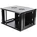 Armadio 19"", 6u, 540x450mm, Verticale O A Parete, Porta In Vetro - Foto miniatura 2