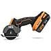 Mini Sega Multimateriale 18v Brushless Brushless Bmms18sbl-0, Disco Da 76 Mm, 20.000 Giri / min, 6 Dischi - Foto miniatura 1