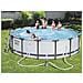 56950 piscina fuori terra Piscina con bordi Piscina rotonda 13030 L Blu - Foto miniatura 6