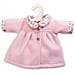 Abbigliamento Per Bambole Cappotto Invernale Rosa 35-45 Cm - Foto miniatura 1