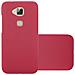 Custodia Compatibile Con Huawei G7 Plus / G8 / Gx8 In Frosty Rosso - Hard Case Coperchio Protettivo In Frosted Look Contro I Graffi E Gli Urti - Foto miniatura 1