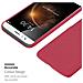 Custodia Compatibile Con Huawei G7 Plus / G8 / Gx8 In Frosty Rosso - Hard Case Coperchio Protettivo In Frosted Look Contro I Graffi E Gli Urti - Foto miniatura 4