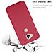 Custodia Compatibile Con Huawei G7 Plus / G8 / Gx8 In Frosty Rosso - Hard Case Coperchio Protettivo In Frosted Look Contro I Graffi E Gli Urti - Foto miniatura 6