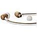 Cuffie Intrauricolari Earphones Eco Bluetooth Beech Wood (intrauricolari, Legno Sostenibile, Cavo Di Canapa, Microfono, Usb Tipo C, Bluetooth 5.1) - Faggio - Foto miniatura 2