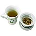 Tisaniera In Porcellana Fiorita 250ml + Tisana Sere D'inverno - Foto miniatura 1