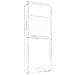 Cover Samsung Galaxy Z Flip3 Angoli Bumper Antiurto Sottile Trasparente - Foto miniatura 5