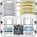 Lavastoviglie Rapido CF 4E7L0W Libera installazione 14 coperti Classe E Colore Bianco - Foto miniatura 8