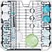 Lavastoviglie Rapido CF 4E7L0W Libera installazione 14 coperti Classe E Colore Bianco - Foto miniatura 7