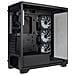 Case Unity Peak ARGB ATX, micro ATX, Mini-ITX 3 Porte USB 3.2 Colore Nero (Finestrato) - Foto miniatura 10