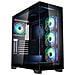 Case Unity Peak ARGB ATX, micro ATX, Mini-ITX 3 Porte USB 3.2 Colore Nero (Finestrato) - Foto miniatura 1