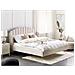 Letto Matrimoniale Poliestere Beige Chiaro 180 X 200 Cm Ambillou - Foto miniatura 1