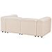 Divano Modulare 2 Posti Falsterbo Bouclé Beige Chiaro - Foto miniatura 2