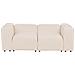 Divano Modulare 2 Posti Falsterbo Bouclé Beige Chiaro - Foto miniatura 7