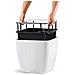 Fioriera Da Tavolo Quadro Ls 21 All-in-one Bianco Lucido - Foto miniatura 3