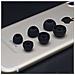 Gommini In Silicone Per Auricolari Da 4,5-6 Mm 3 Misure 15 Paia Black - Foto miniatura 6