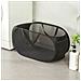 Cesto Portabiancheria Pieghevole Con Manici Black - Foto miniatura 1