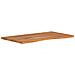 Piano Scrivania 100x50x2,5cm Rettangolare Legno Massello Acacia - Foto miniatura 3