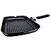 Gp1160 Bistecchiera Induzione, Antiaderente Titanio, 34x24cm, Alluminio Fuso Senza Pfoa Nero - Foto miniatura 8