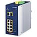 DIN-Rail L2+ /L3 Manageable Gestito L2+ Gigabit Ethernet (10/100/1000) Supporto Power over Ethernet (PoE) Alluminio, Blu - Foto miniatura 1