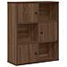 Libreria Rovere Marrone 60x24x76,5 Cm In Legno Multistrato - Foto miniatura 2