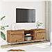 Mobile Porta Tv Rovere Artigianale 150x30x50cm In Truciolato - Foto miniatura 1
