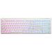 One 3 RGB tastiera Gaming USB QWERTY Inglese US Bianco - Foto miniatura 1